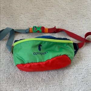 Cotopaxi Multicolor Crossbody Bag - Green, Blue, Orange